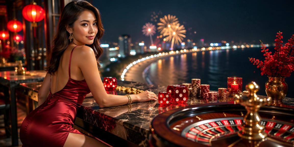 Meja Cocktail Nights dengan Suasana Premium